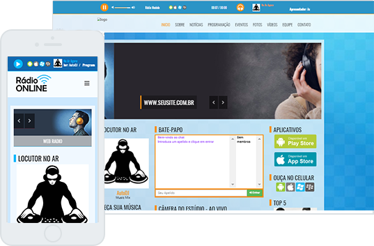 Demo Site Web Radio